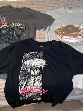 Star Wars Graphic Tee Bundle - Ramen & Samurai Designs